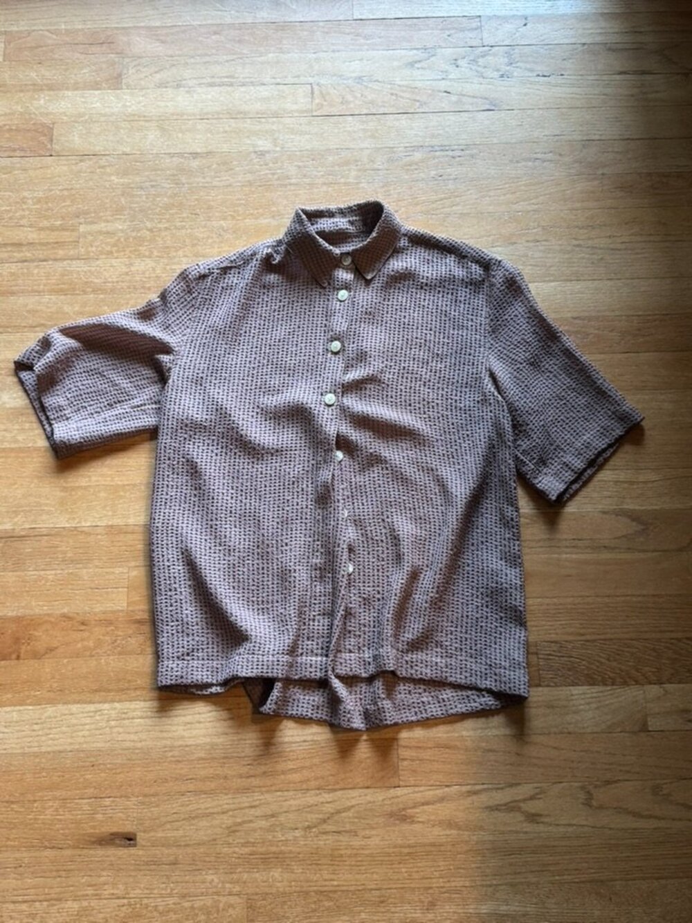 Grei SS Box Shirt in Sand